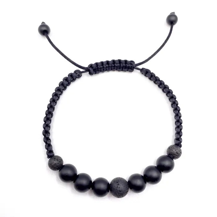 Bracelet Homme - Onyx mat