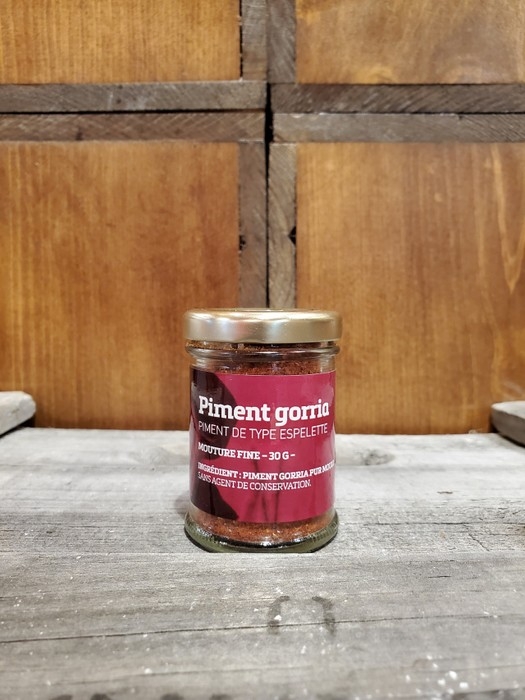 Piment Gorria - Mouture Fine 30G