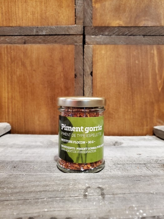 Piment gorria - Mouture Flocon 30G