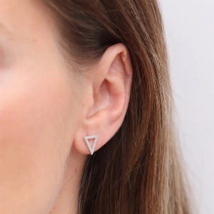 BOUCLES D'OREILLES PEYTON ARGENT