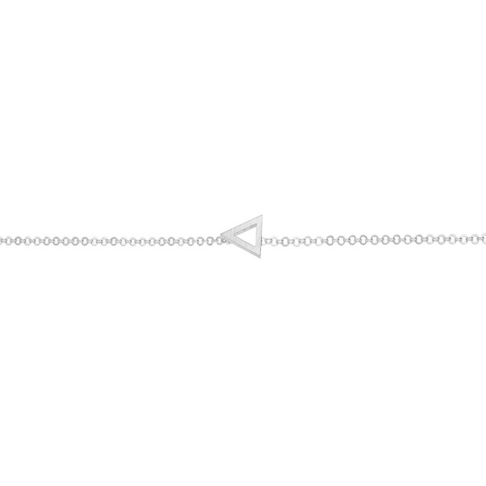 BRACELET LILY ARGENT