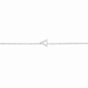 BRACELET LILY ARGENT