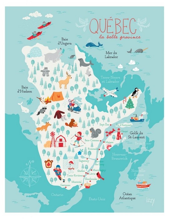 AFFICHE DU QUEBEC