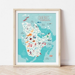 AFFICHE DU QUEBEC