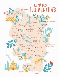 AFFICHE DES LAURENTIDES