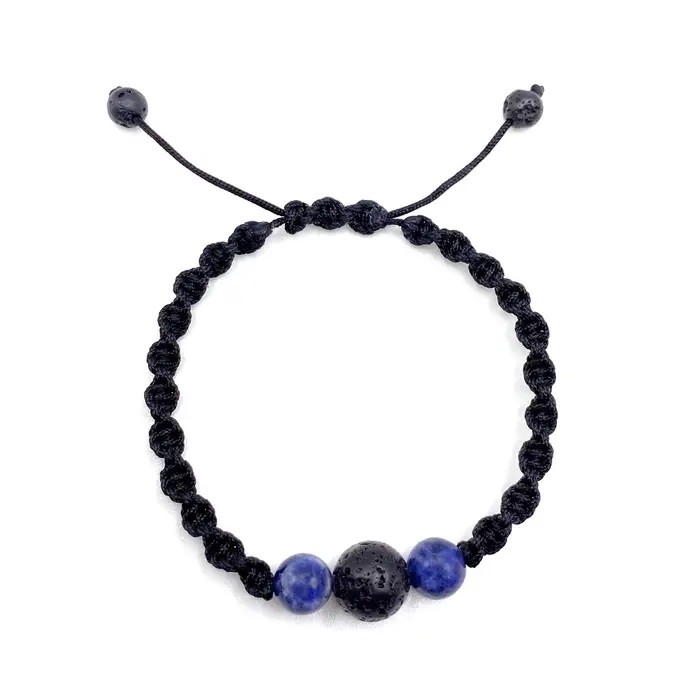 BRACELET TORSADÉ - SODALITE