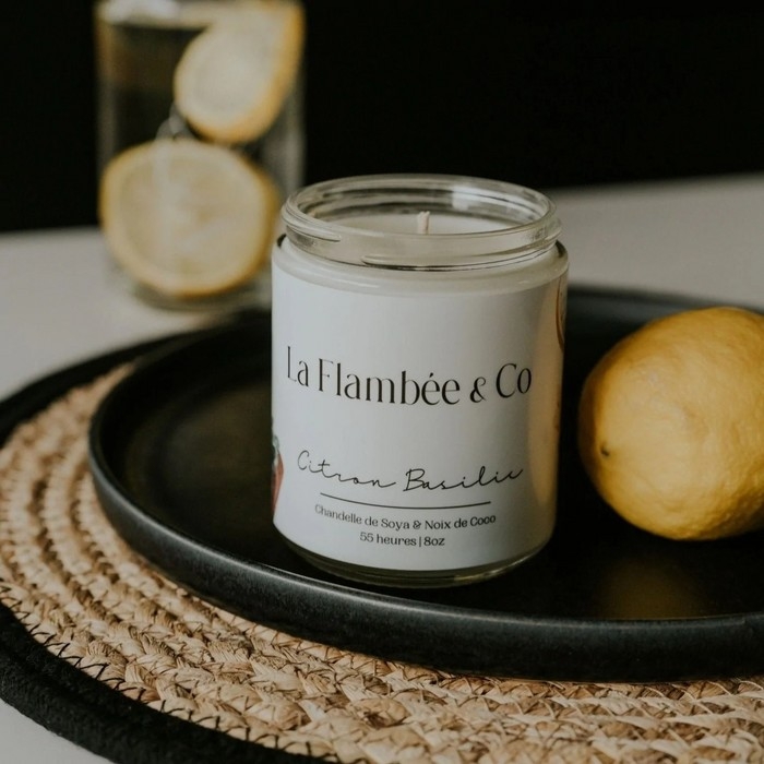 Chandelle - Citron Basilic