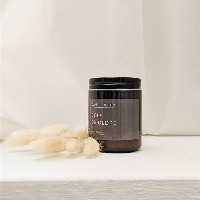 Chandelle - Bois de cèdre