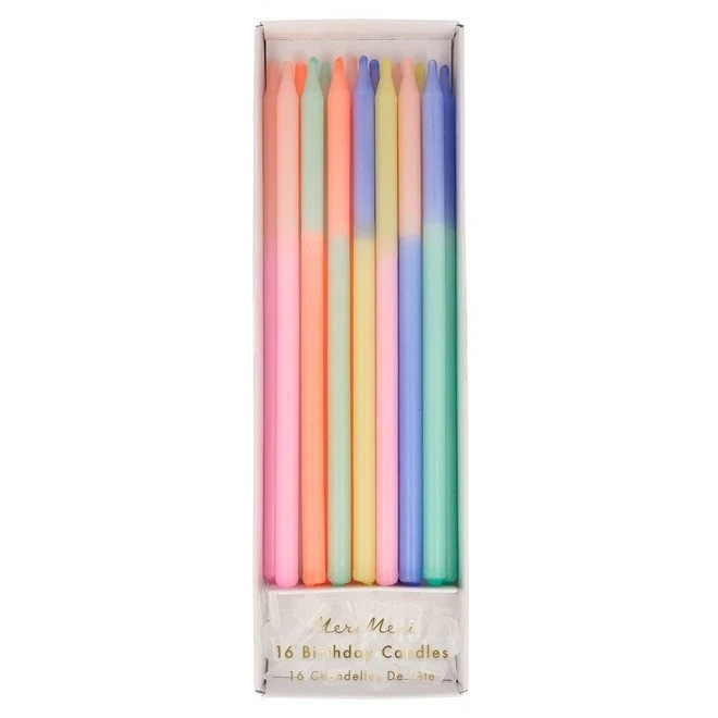 Chandelles de fête - coloré