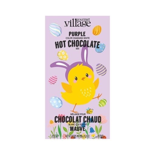 CHOCOLAT CHAUD COULEUR MIX DE PÂQUES