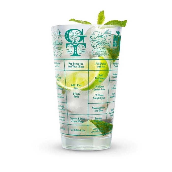 VERRE DE RECETTE - GIN
