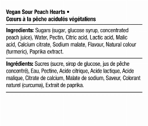BONBONS - SOUR PEACH VEGAN
