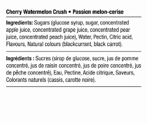 BONBONS - PASSION MELON-CERISE