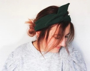 BANDEAUX À TIGE - VERT