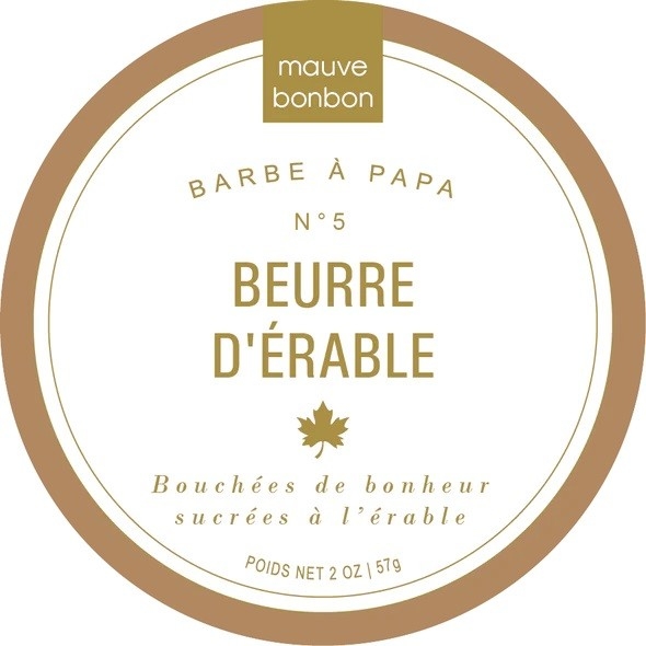 BARBE A PAPA - BEURRE D'ÉRABLE