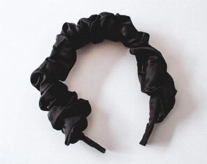Serre-tête chiffon - Noir
