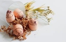 Boules Effervescentes - Orange douce, Sapin Baumier, Eucalyptus et Rose