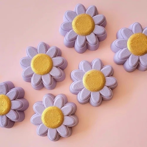 Bombe de bain - Fleur Rose
