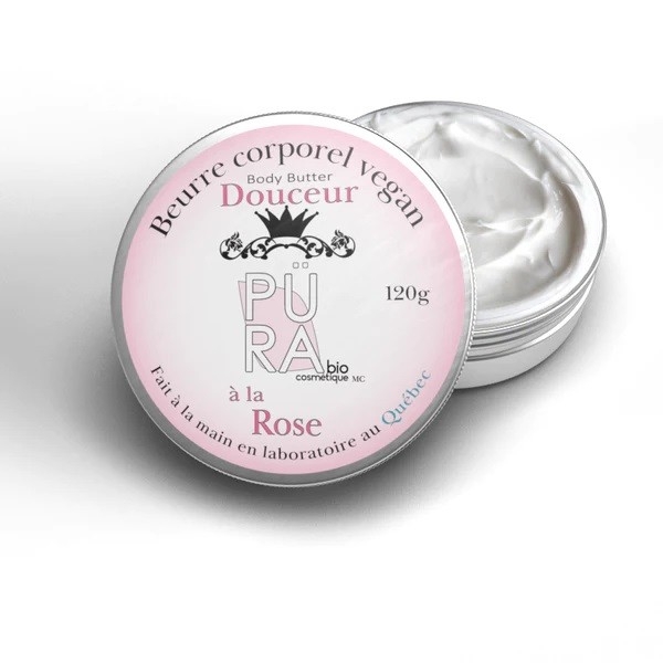 Beurre corporel - à la Rose 120G