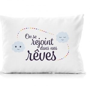 TAIE D'OREILLER - NUAGES