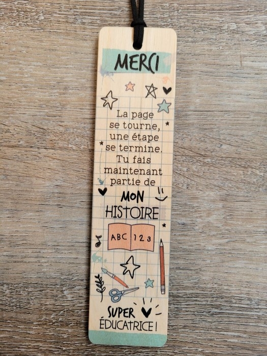 Signet Cadeau - Super éducatrice