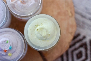 Crème Fouetté - Bonbons aux bananes