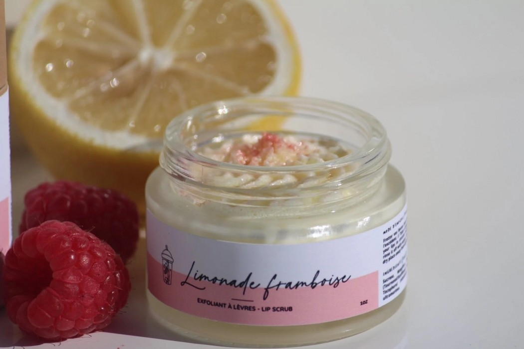 Exfoliant à lèvres - Limonade Framboise