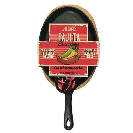 Kit Fajita Gourmet Village -
