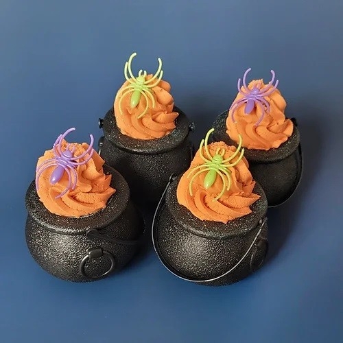 Bombe de bain halloween - Chaudron