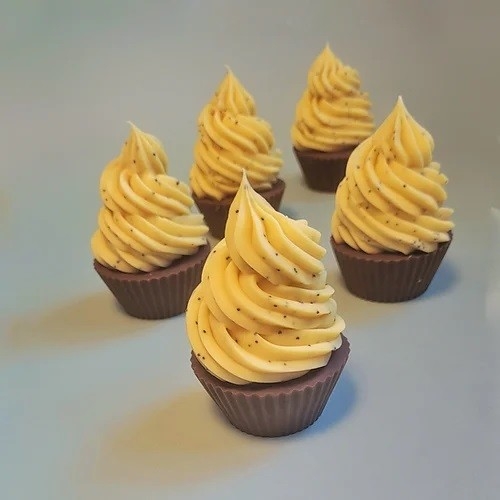 Savon Cupcake - Citron pavot