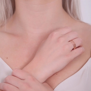 Bague Alyssa Rose Ajustable