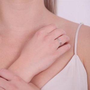 Bague Quinn Argent Ajustable