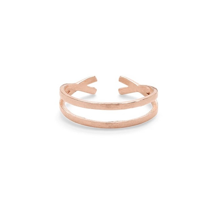 Bague Quinn Rose Ajustable