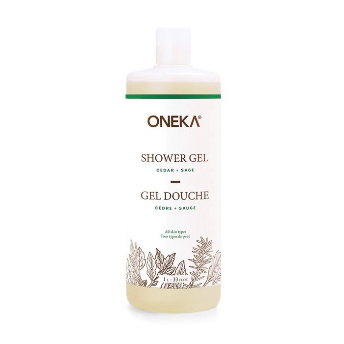 Oneka - Gel de douche - Cèdre et Sauge