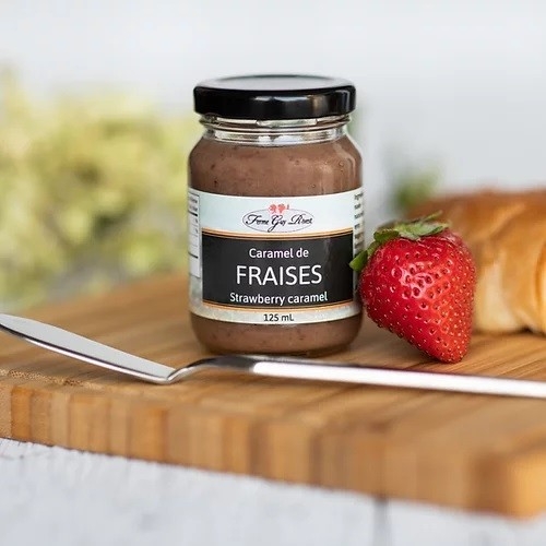 Caramel de fraises