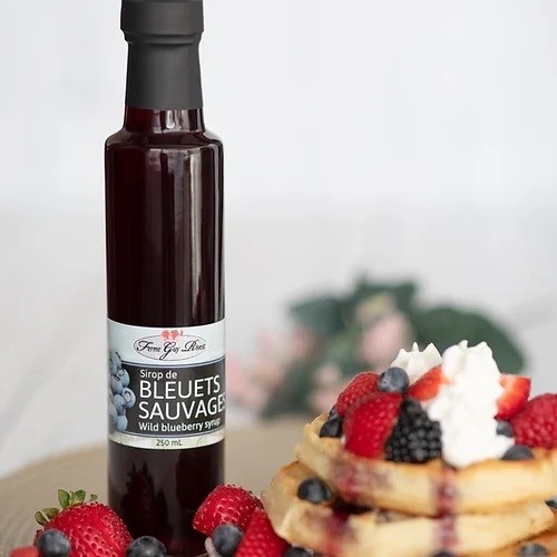 Sirop de Bleuets Sauvages