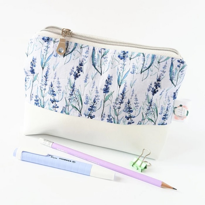 Pochette Transport 1 Zip - Lavande