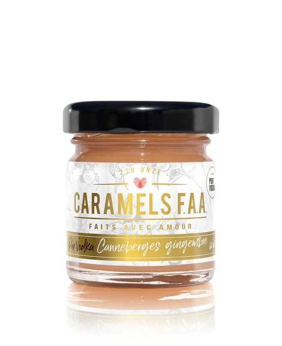 Caramel - Canneberges gingembre