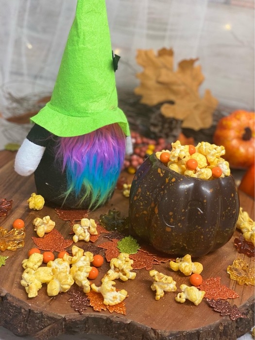 Pinata Halloween Citrouille Chocolat au lait - Popcorn