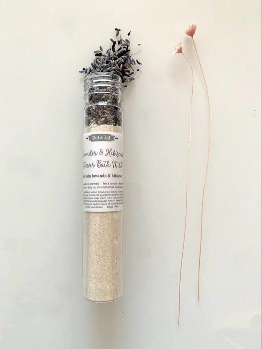 Lait de bain - Lavande + Hibiscus