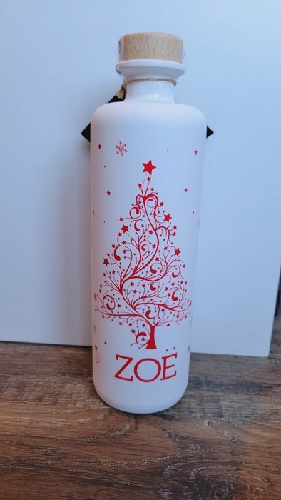 Bouteille Noël Huile ZOË - Huile d'olive Extra vierge