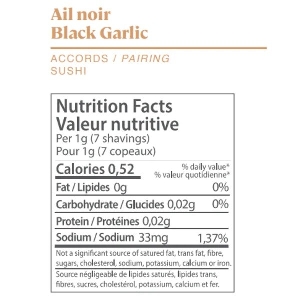 Food Crayon Unique - Ail Noir