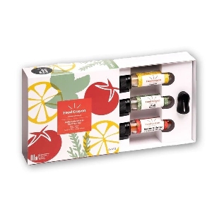 Food Crayon Coffret Découverte - Citron, Basilic, Tomate & Thym