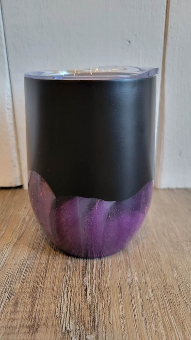 Verre Inox - Mauve Fushia