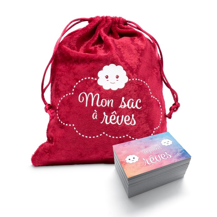 Mon sac à rêve - Nuage Rouge - Unique