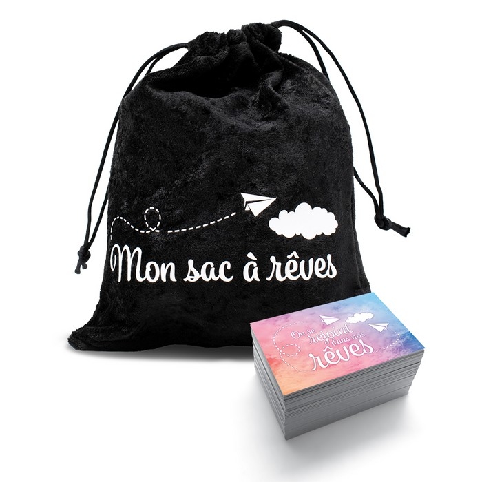 Mon sac à rêve - Avion Noir - Unique