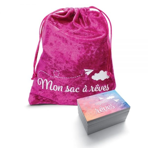 Mon sac à rêve - Avion Fushia - Unique