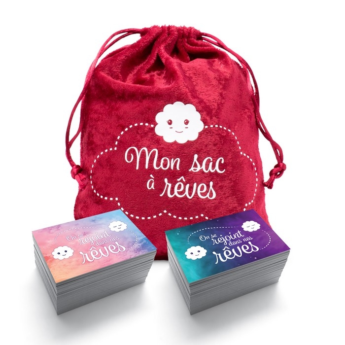 Mon sac à rêve - Nuage Rouge - Double