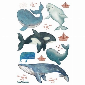 Tatouages temporaires - Baleines