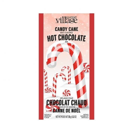 Chocolat Chaud Menthe - Canne de Noël
